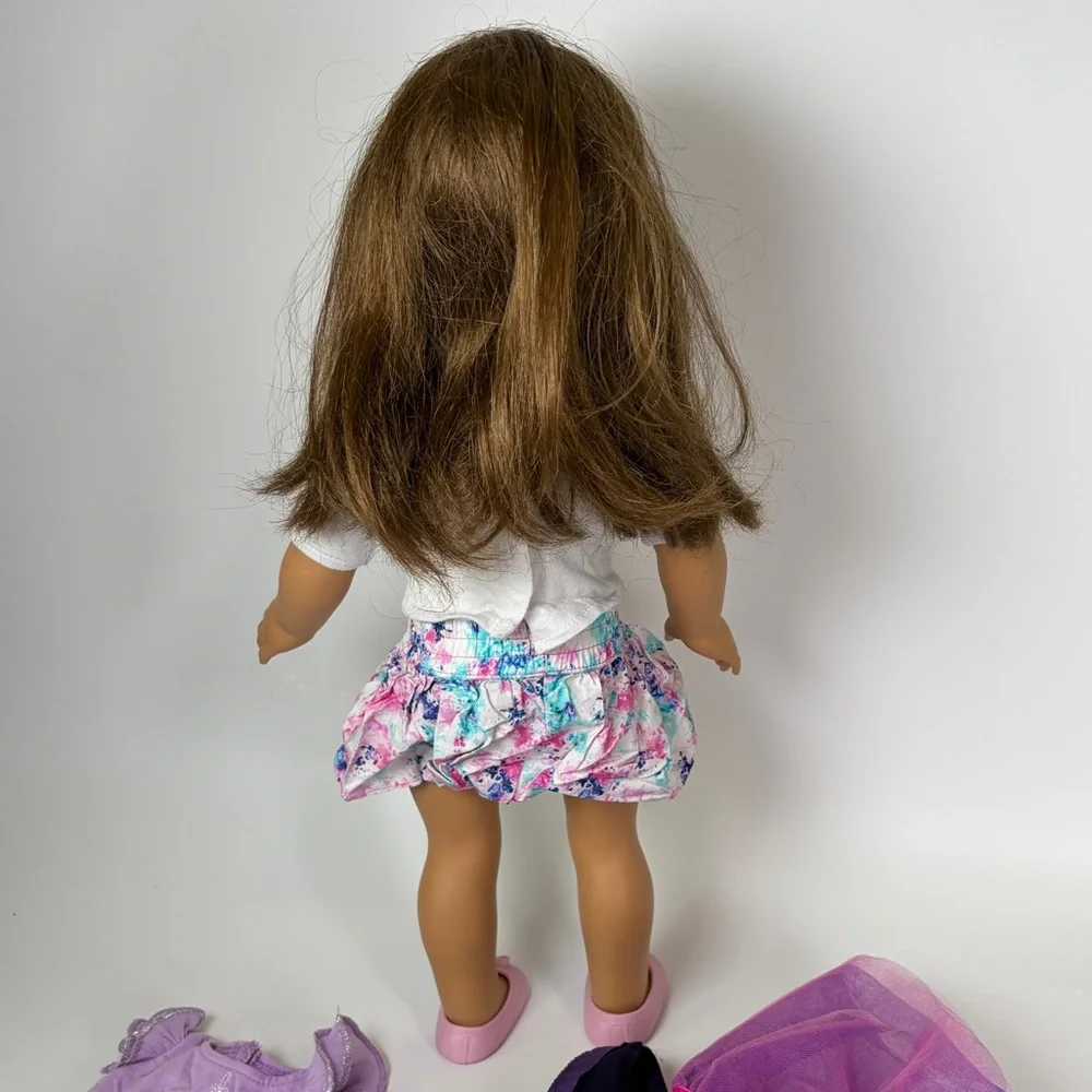 Pleasant Company AG Doll Light Brown‎ Hair Blue Eyes Freckles w/ Clothes Extras